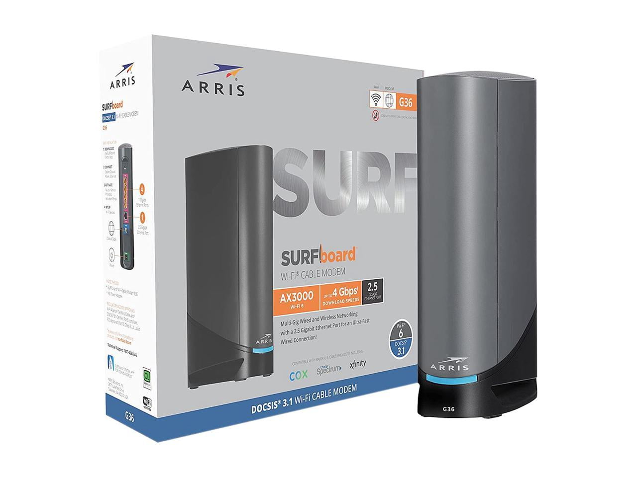 Arris SURFboard G36 Wireless router cable mdm 5port switch