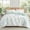 White, variant on Exclusivo Mezcla Floral Quilts Queen Size, White Queen Quilt Bedding Set with Cottagecore Garden Pattern, Reversible Lightweight Bedspreads Coverlets (92"x96")