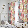 thumbnail image 5 of Blackout Kids Curtains,Pioneer Flower Floral Print Pattern Childrens Insulated Curtains Set Of 2,Bedroom Essentials,Toddler Room Decor 52"x84", 5 of 5