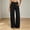 #0073-Black, variant on Womens High Waist Wide Leg Trousers with Pockets Stretchy Slim Casual Yoga Pants Bottoms for Daily Work Office