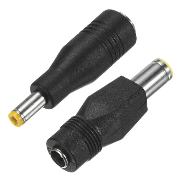Uxcell 1 Set DC Connectors Adapter 8mm to 5.5mm for Power Station
