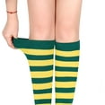 thumbnail image 3 of Womens Athletic Knee High Socks, Outdoor Sport Thigh High Stockings, Casual Stripes Tube Socks, 3 of 6