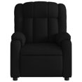 thumbnail image 5 of vidaXL Massage Recliner Chair Black Fabric, 5 of 5