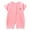 A73-Pink, variant on Baby Bodysuits Unisex Bodysuit Boys Girls Clothes for 12-18 Months Preemie Baby Suit Newborn Crawling Suit Short Sleeved Thin Coat Infant
