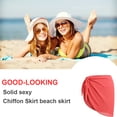 thumbnail image 4 of Eigraketly Sarong Coverups Traje de baño Wrap Traje de baño Protección solar Ropa de gasa con corbata abierta ajustable Traje de baño para Traje de baño naranja Eigraketly OD017123-07, 4 of 6