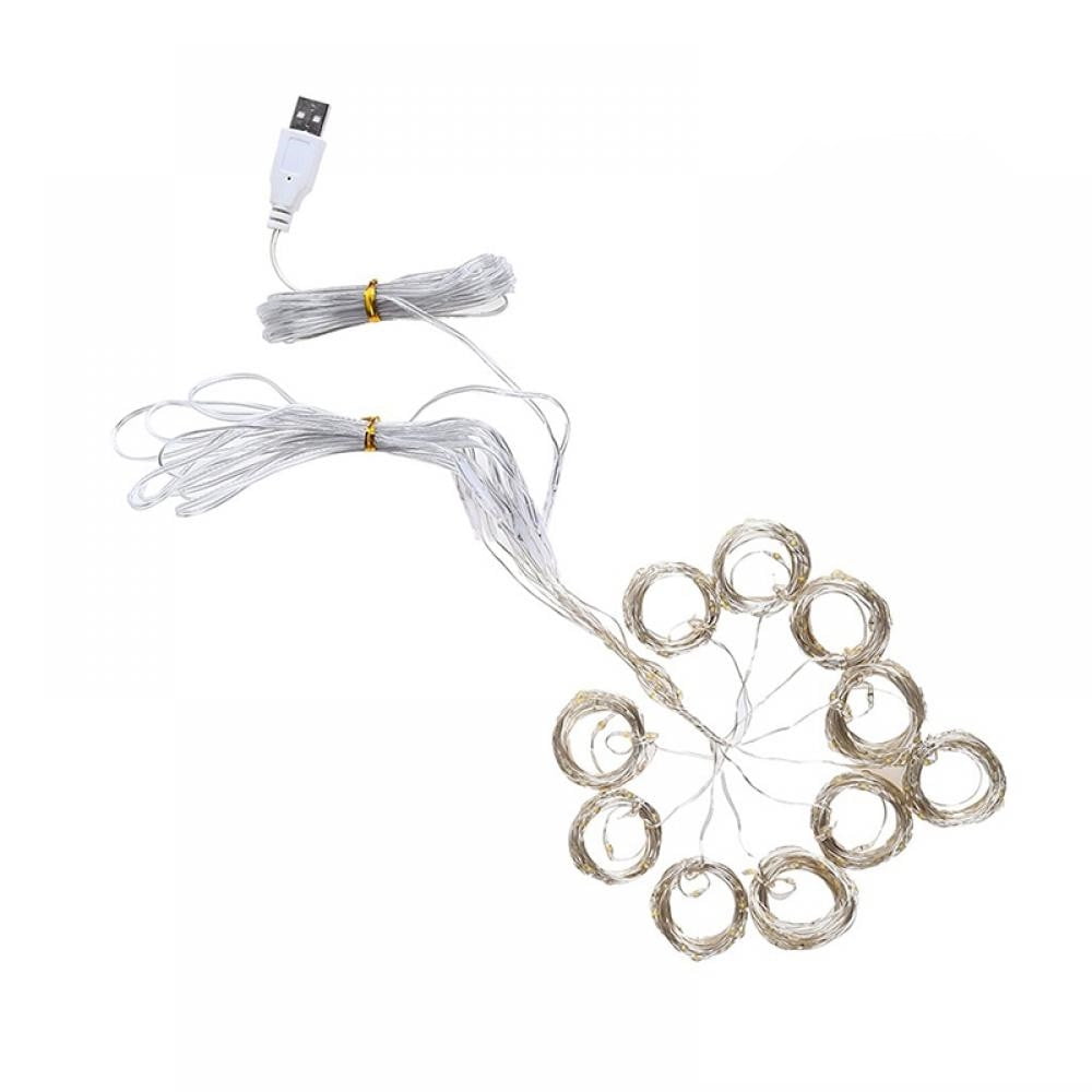 Details about   200LED Fairy Curtain String light for Xmas Christmas Wedding Party 