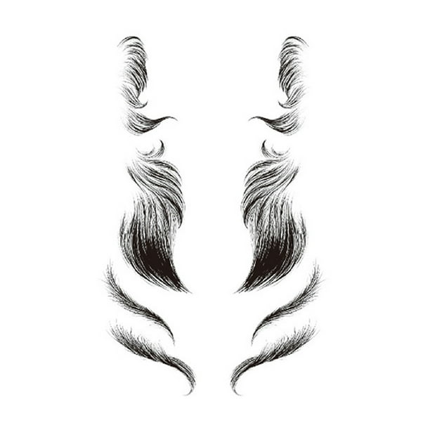 Hair Edge Tattoo Sticker Temporary Edges Bangs Tattoo Stickers Hair Edge Tattoo Sticker Temporary Edges Bangs Tattoo Stickers
