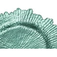 thumbnail image 5 of 13" Charger Plates Set of 24, Round Plastic Reef Plate Chargers, Plastic Ruffled Rim Decorative Plates, Lightweight Plates for Table Setting, Wedding Dinner Party Decoration (Green), 5 of 18