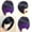 Purple, variant on Pullover Toupee-Fashion Women'S Sexy Full Wig Short Wig Full Cover Bang Wig Styling Cool Wig, European and American Women'S Fashion Realistic High-Temperature Silk Short Slightly Curly Hair Women'S