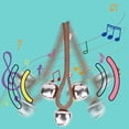 thumbnail image 3 of 3 Cloches Stick Sleigh Bells Shaker Stick Jingle, 3 of 5