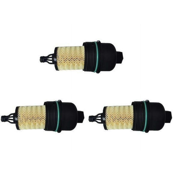 Engine Oil Filter Kit - Compatible with 2014 - 2019 Maserati Ghibli 2015 2016 2017 2018