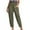 Green, variant on lcziwo Cotton Linen Pants for Women Elastic High Waist Straight Leg Pants Baggy Comfy Lounge Trousers with Pockets Green XXXXL