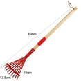 thumbnail image 6 of Hariumiu 13.5 cm Child Size Plastic Garden Rake, 6 of 8