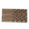 thumbnail image 4 of 10Pcs Parallel Shank Twist Drill High Speed Steel Tools Set for Drilling Copper Plate4.2mm, 4 of 14