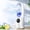White, variant on JEBTBFZE 6-Speed Bladeless Electric Fan with 7-Color Light & 100ml Water Tank, Portable Desktop Personal Cooler for Bedroom Office Dorm (White)
