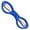 Blue, variant on Folding Scissors, Portable Heavy-Duty Telescopic Cutter, Safety Foldable Pocket Badge Small Scissors for Home, Office, Craft, Sewing Accessories, Travel, 1 Pcs, 3.44x1.04"