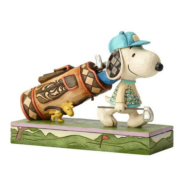 Peanuts Jim Shore Golf Snoopy & Woodstock Figurine #6001288 - Walmart.com - Walmart.com