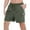 Green, variant on Men's Athletic Shorts Stretch Waist - Cinched Lightweight Breathable Sports Leisure Shorts with Flexible Fit for Active Lifestyles,Khaki,2XL