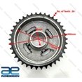 thumbnail image 2 of FOR ROYAL ENFIELD REAR WHEEL BRAKE DRUM SPROCKET 38 TEETH 801041, 2 of 5