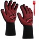 thumbnail image 1 of Un par de guantes para barbacoa (BBQ) envían un pincel al azar JAMW Sencillez, 1 of 5