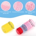 thumbnail image 3 of Graflsoa 10-Pack 40mm Blue Hair Curlers Set for All Hair Types, ABS Material, Easy-to-Use Styling Tools with Multiple Size Options (3# Model), 3 of 6