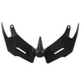 thumbnail image 3 of NS Front Fairing Winglet Aerodynamic Spoiler for Yamaha YZF R3 R25 2014-2018,Black, 3 of 10