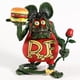 thumbnail image 1 of Wacky WobJeff Rat Fink con hamburguesa y rosa PVC figura de acción juguete de modelos coleccionables zhangmengya LED, 1 of 1