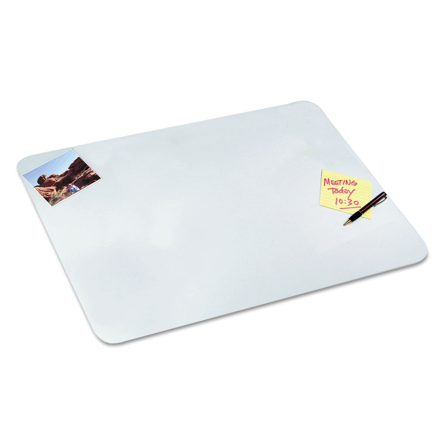 Hot 20" x 36" PVC Smooth Back Desk Mat Desk Pads Blotters Clear Rectangular US 