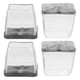 thumbnail image 5 of 4 Uds. Gorros para patas de muebles, protectores de suelo para patas de silla, cubiertas para pies de escritorio, cubiertas para pies de silicona para mesa, 5 of 8
