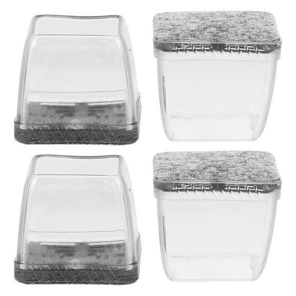 4 Pcs Table and Chair Foot Cover Furniture Protectors Furniture Feet Pads Silicone Feet for Furniture Chair Leg Covers