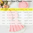 thumbnail image 3 of Newborn Pajamas Baby Girl 1 Year Old Girl Outfit, Girls Fashion V-neck Breasted Suspender Top Pleated Skirt Hat Four Piece Set, 3 of 9