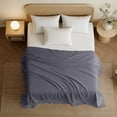 thumbnail image 4 of Utopia Bedding Flat Sheet - 1 Pack Queen, Grey - Soft Brushed Microfiber Fabric - Shrinkage & Fade Resistant Top Sheet - Easy Care Bed Sheet, 4 of 7