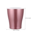 thumbnail image 5 of LITINKIMI 2Pcs Modern Rose Gold Lazy Flower Pot Self Watering Indoor Planter, 5 of 8