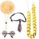 thumbnail image 2 of 1 set Fashion Pet Cat Cosplay gafas de sol mascotas de sol, 2 of 6