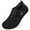 Black, variant on Women's Men's Mesh Quick-Dry Water Shoes Aqua Socks for Beach Swim