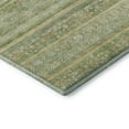 thumbnail image 3 of Addison Rugs Mayfield Premium Machine Washable Transitional Stripes Green Rectangle Rug, 1'8" X 2'6" Machine Washable Transitional Stripes Green Oversized Sherpa Throw Blanket, 3 of 6