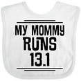 thumbnail image 3 of Inktastic Mommy Runs Half Marathon Boys or Girls Baby Bib, 3 of 4