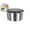 Sliver-350ML, variant on VQPeo Stainless Steel Food Storage Containers Leak Proof & Airtight Lids for Kitchen, Stainless Steel Bowl, Meal Prep Lunch Box, Freezer and Microwave Safe