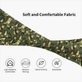 thumbnail image 3 of Cool Cat Green Camouflage Sports Headband for Women Men, Running Headband Sweat Bands for Cycling, Yoga, Spa, Athleti, Workout - Moisture Wicking Hairband, 3 of 5