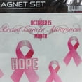 thumbnail image 2 of Breast Cancer Awareness Glitter Magnetic Set, 2 of 2
