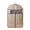 B, variant on Lume Wear Non Woven Fabric Wardrobe Storage Organizer for Bedroom Clothes a Space Saving Garment Bag in Burgundy Khaki and Coffee. A Medium Size 108x60x2cm Closet Organizer for Home