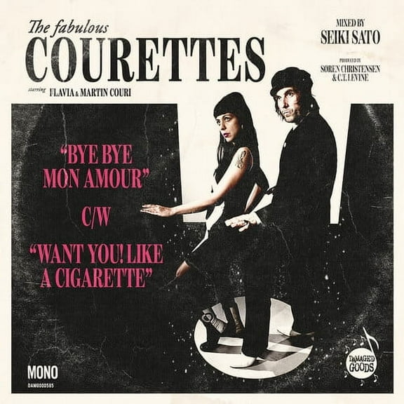 Courettes - Bye Bye Mon Amour - Rock - Vinyl [7-Inch]