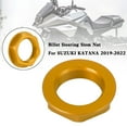 thumbnail image 2 of Steering Stem Nut Gold For SUZUKI GSXR 600/750/YZF-R1/ZX6R/S1000RR, 2 of 9