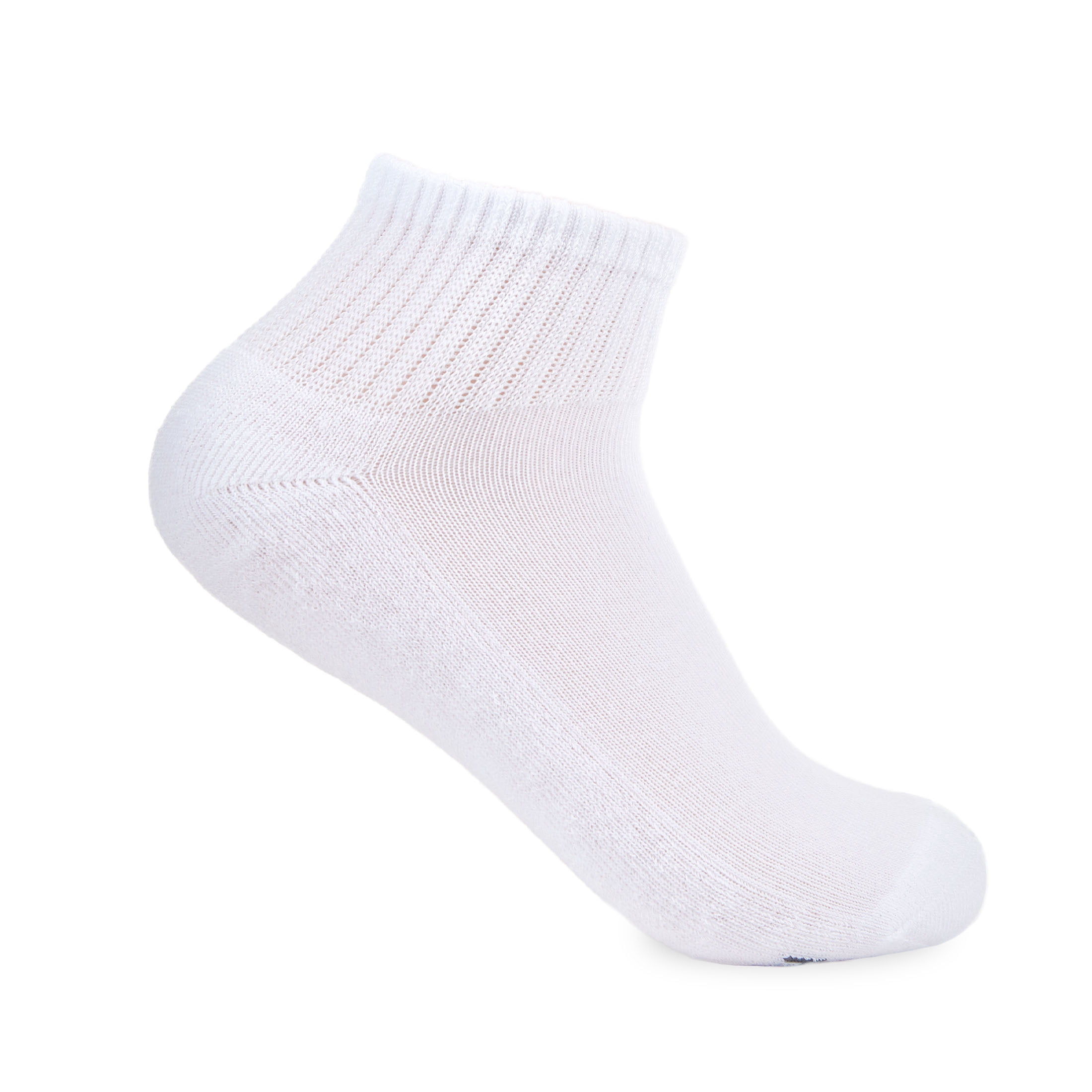 Fruit of the Loom All Day Comfort Boys Ankle Socks, Sizes 4.5-9, 10-Pack