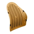 thumbnail image 3 of Comfortable Car Back Pillow Back Support with Massaging Beads Improve Sitting Posture Adjustable Versatile for Computer Desk Chair Yellow Style A, 3 of 8