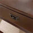 thumbnail image 4 of Leick Home Table Basse à Deux Tiroirs Stratus en Cerisier de Bois de Coeur, 4 of 7