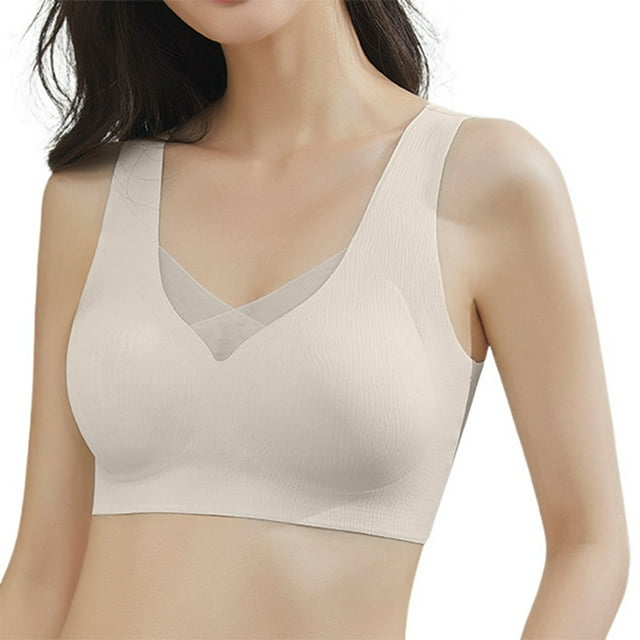 Brasieres de Mujer Camiseta Básica de Punto Acanalado de Manga Corta para Mujer para Un Atuendo Informal de Primavera/Verano Extra Grande