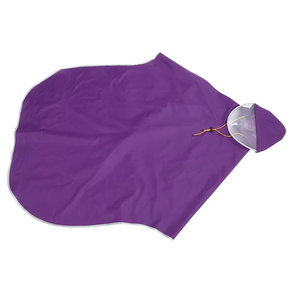 Clear Raincoat Bike Raincoat Back Cut Raincoat Outdoor Raincoat Hooded Ain Coat Bike Poncho Men and Women Miss