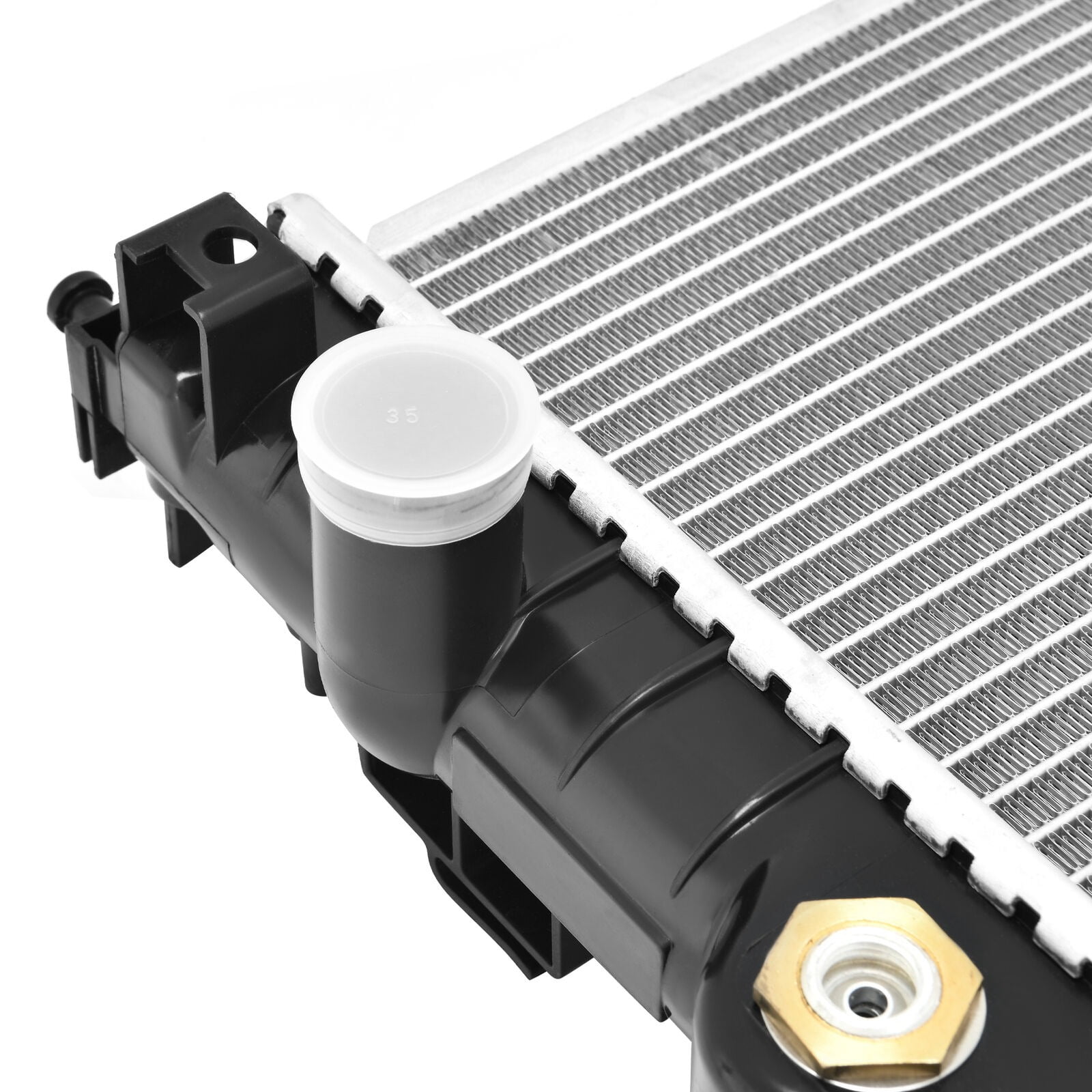 RVNI Radiator Compatible with 1998-2003 Mercedes-Benz ML320 1999-2001 ML430 2002-2005 ML500 3.2L 4.3L 5.0L V6 V8