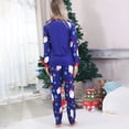 thumbnail image 3 of Ensemble de Pyjama Familial Imprimé Style Européen pour Parent-Enfant Combinaison Assortie, Pyjamas pour Famille, 3 of 7